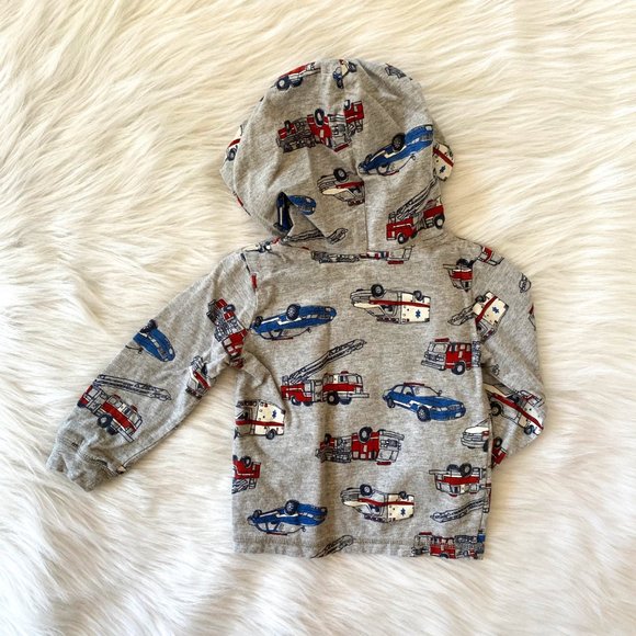 Carter's Baby Boys Rescue Vehicle Hoodie & Pants - Picture 3 of 6
